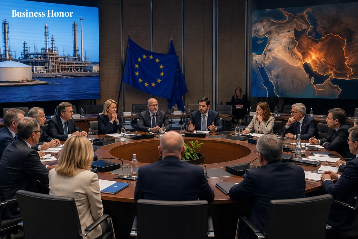  EU Energy Ministers Discuss Gas Production amid Middle East Crisis 